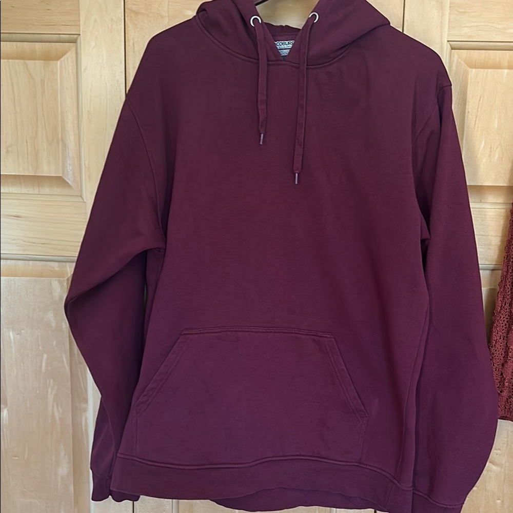 Cocoburry Men's Maroon Hoodie